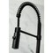 Gourmetier LS8770DKL Kaiser Single-Handle Pre-Rinse Kitchen Faucet, Matte Black LS8770DKL - alternate 4